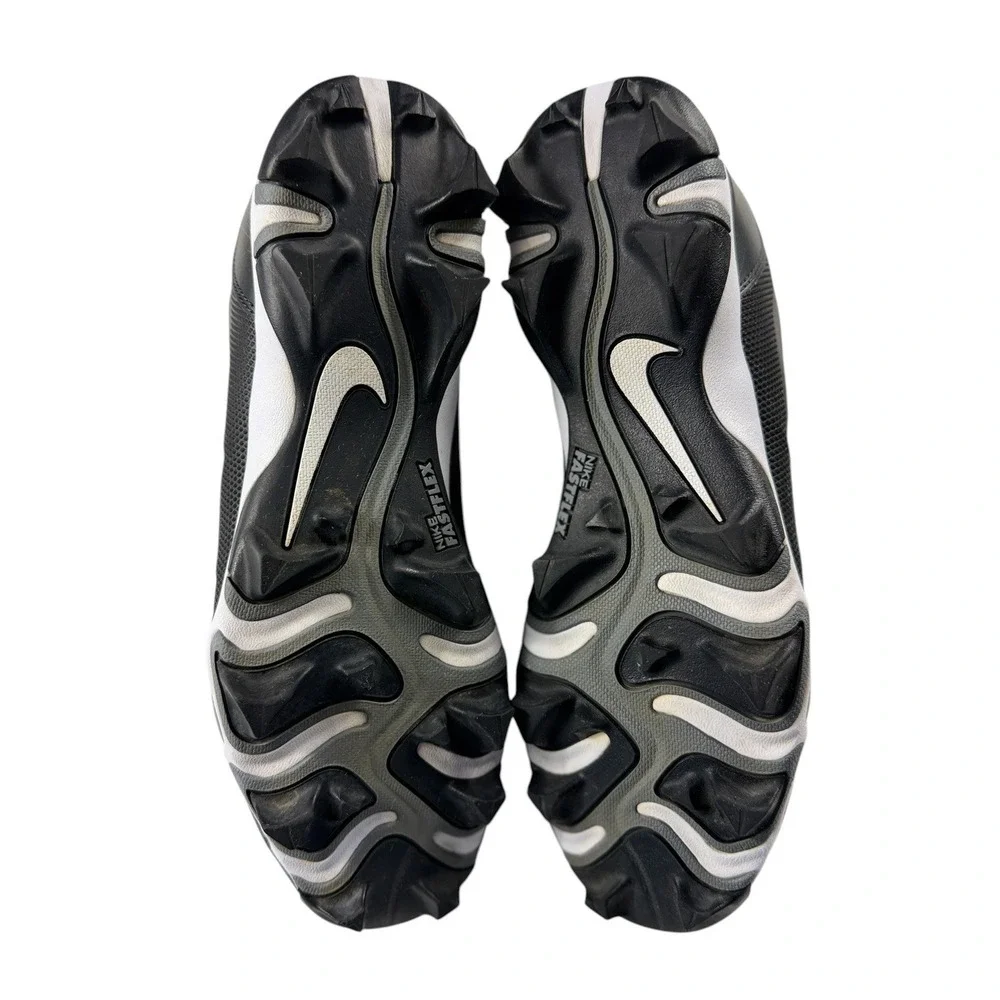 Nike Force Trout 9 Pro MCS Black White Baseball Cleats Mens 10 FB9728-001